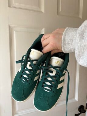 adidas Green and White Women's Sneakers